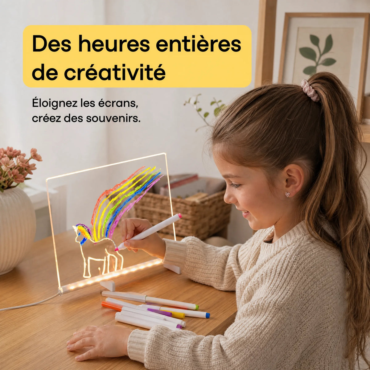Magisches LED-Tablet für Kinder von OHMYSWISS