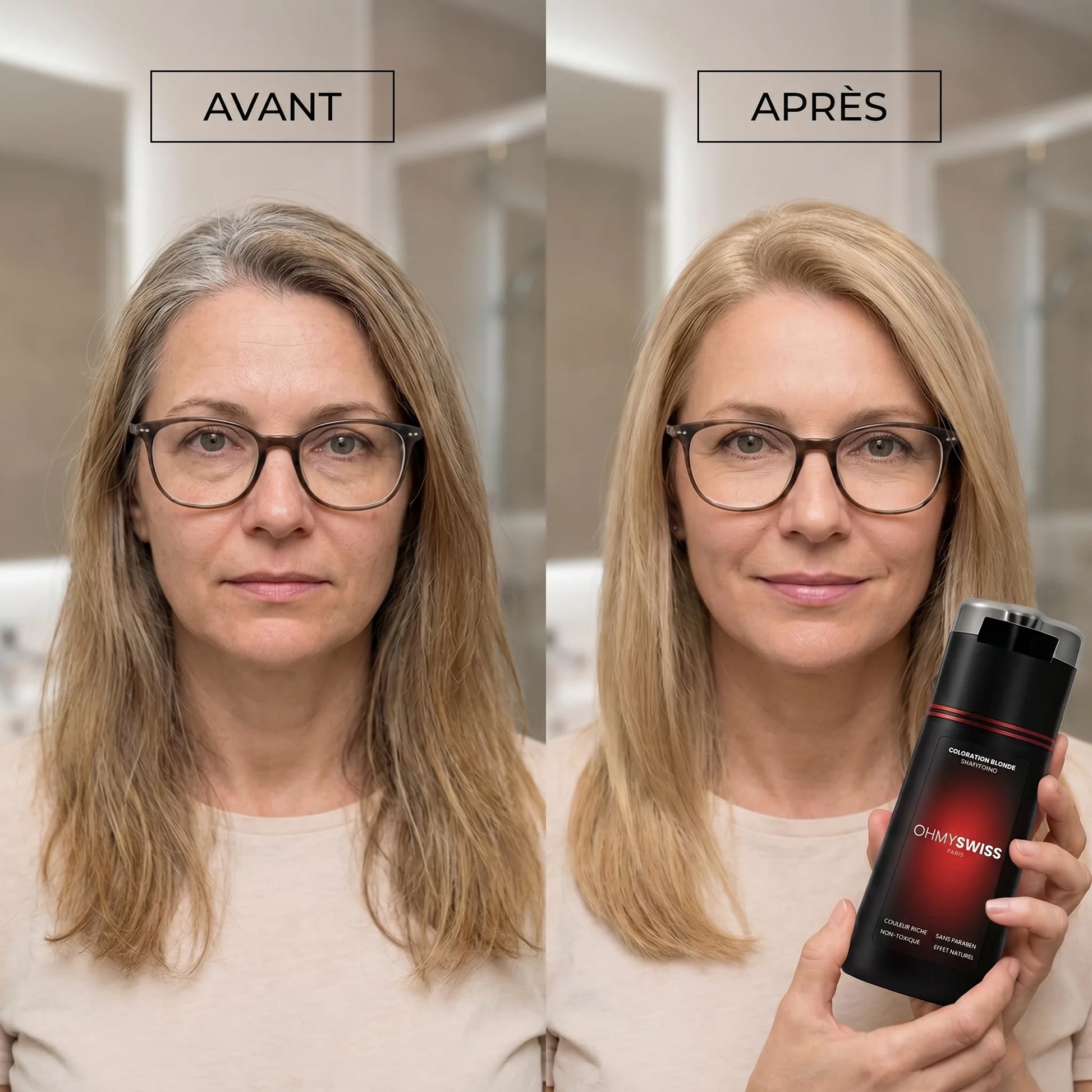 Shampoo colorante istantaneo OHMYSWISS