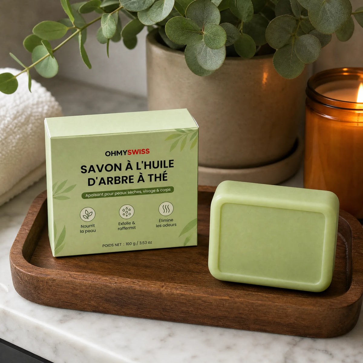 Sapone antimicotico OHMYSWISS