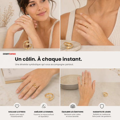 Anello “Abbraccio” «Sempre con te» OHMYSWISS