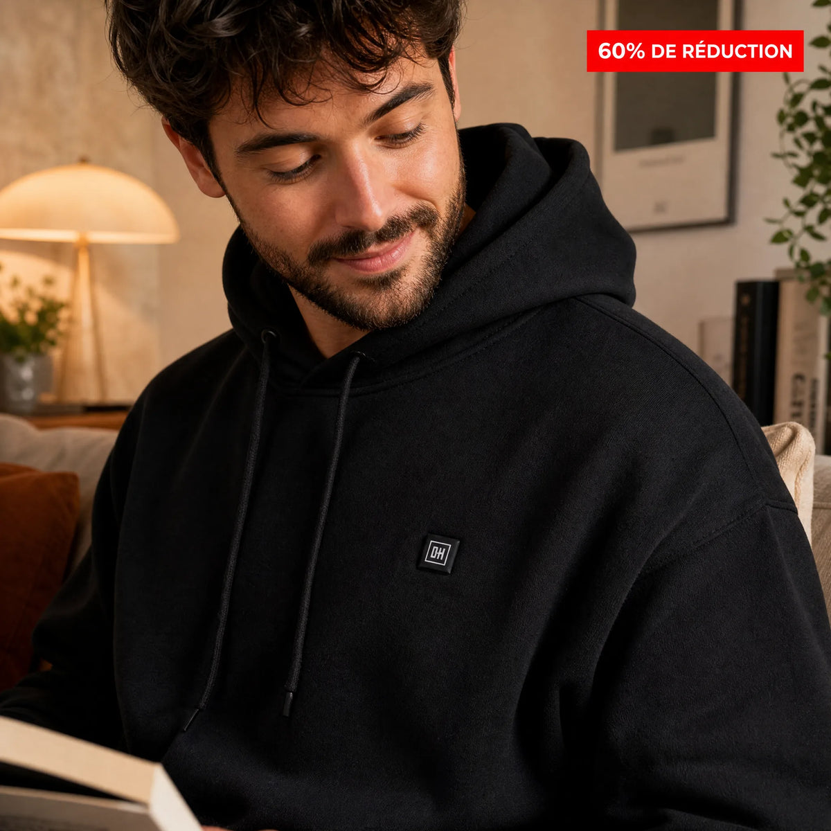 Felpa con cappuccio riscaldata Premium OHMYSWISS