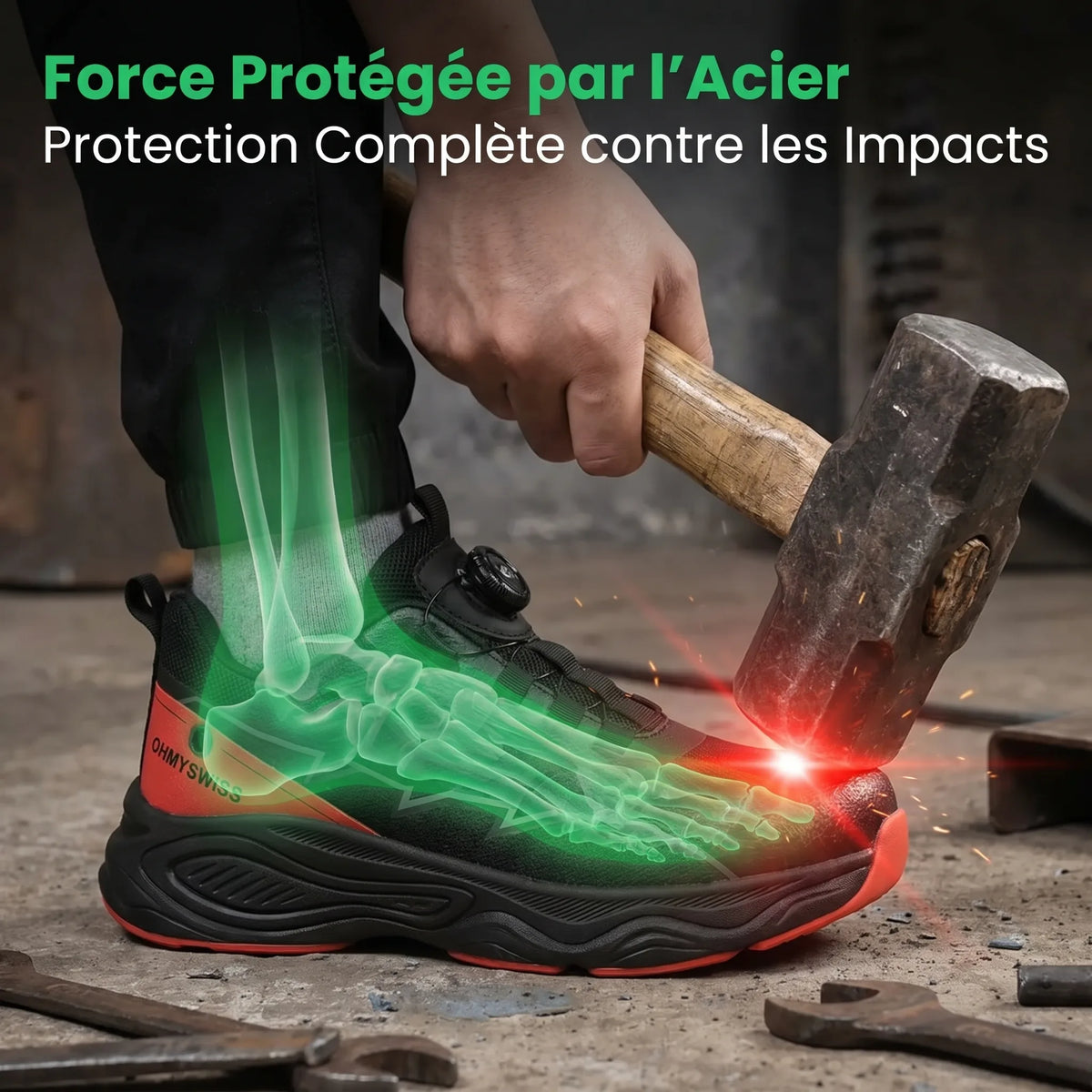 ONIX - Chaussure de Sécurité S3 OHMYSWISS