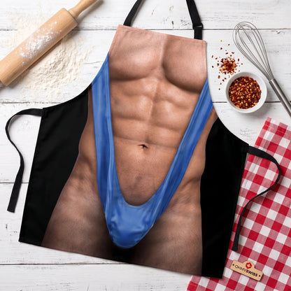Tablier Personnalisé avec Poche – Roi du Grill OHMYSWISS