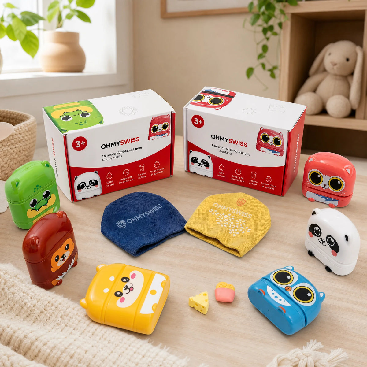 KiddoTampon™ — Timbro personalizzato con il nome del bambino OHMYSWISS