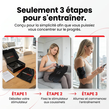 Stimulateur Musculaire EMS NextGen OHMYSWISS
