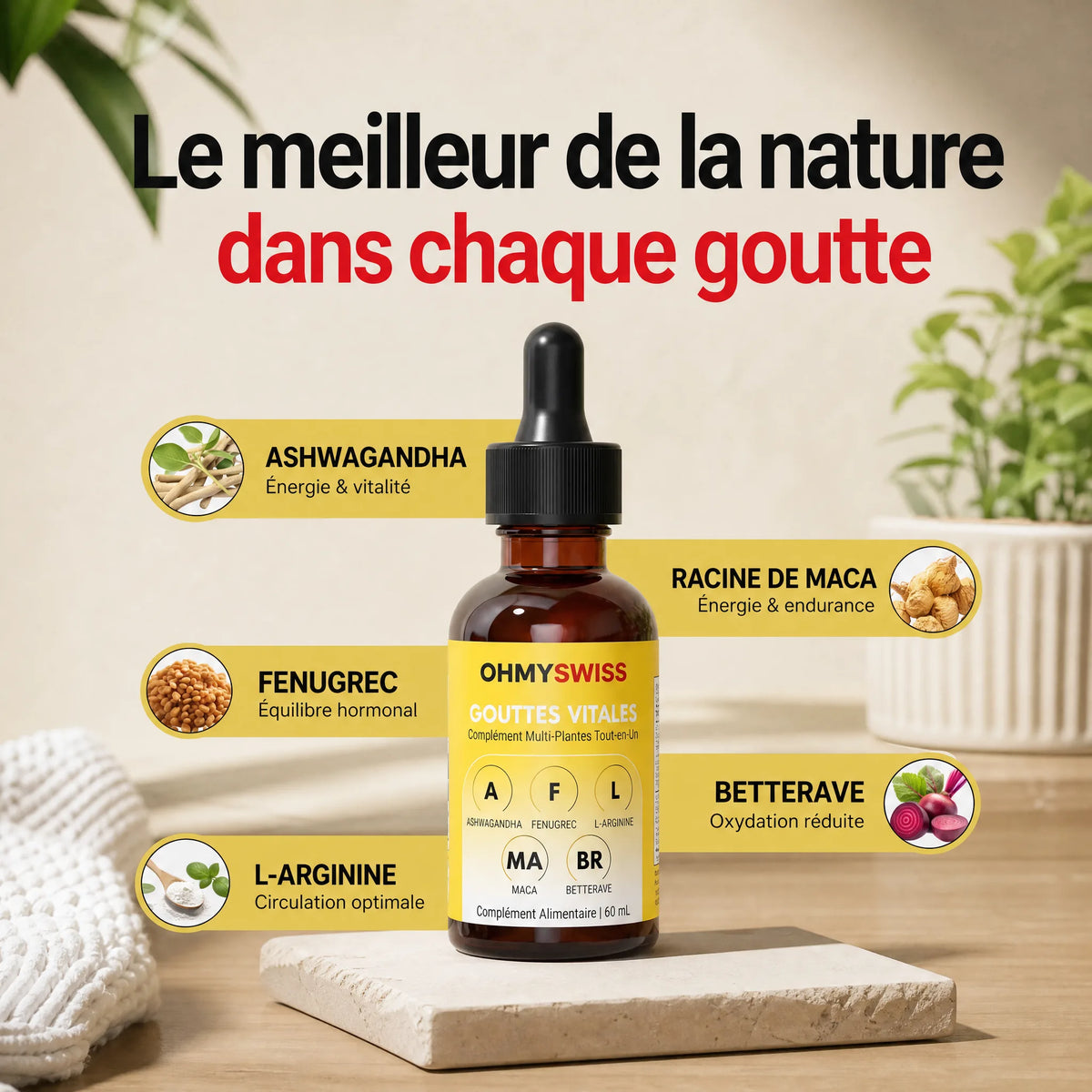 Gouttes Pulpeuses™ OHMYSWISS