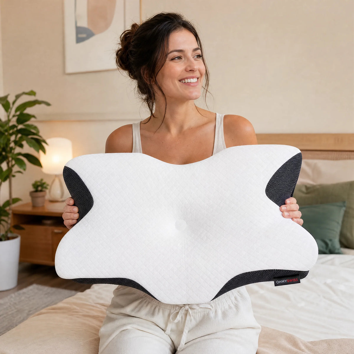 Ergonomisches Nackenkissen OHMYSWISS
