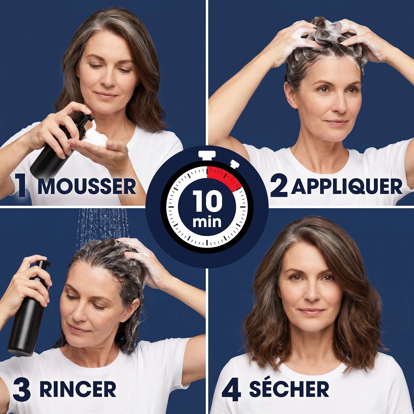 Shampoo colorante istantaneo OHMYSWISS