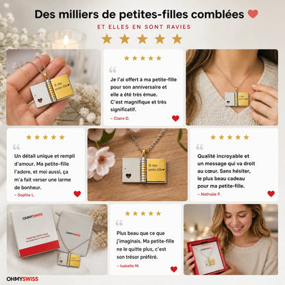 Halskette „Ma Petite Étoile“ für meine Enkelin von OHMYSWISS