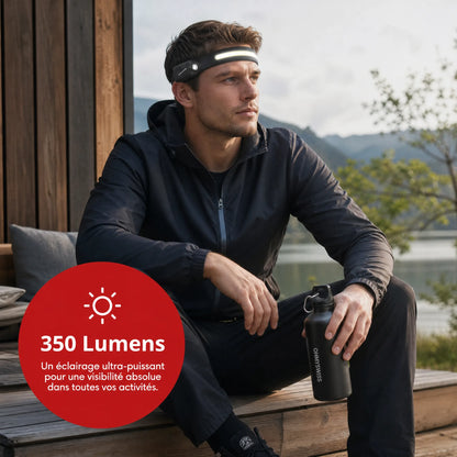 Lampada frontale a LED 230° OHMYSWISS