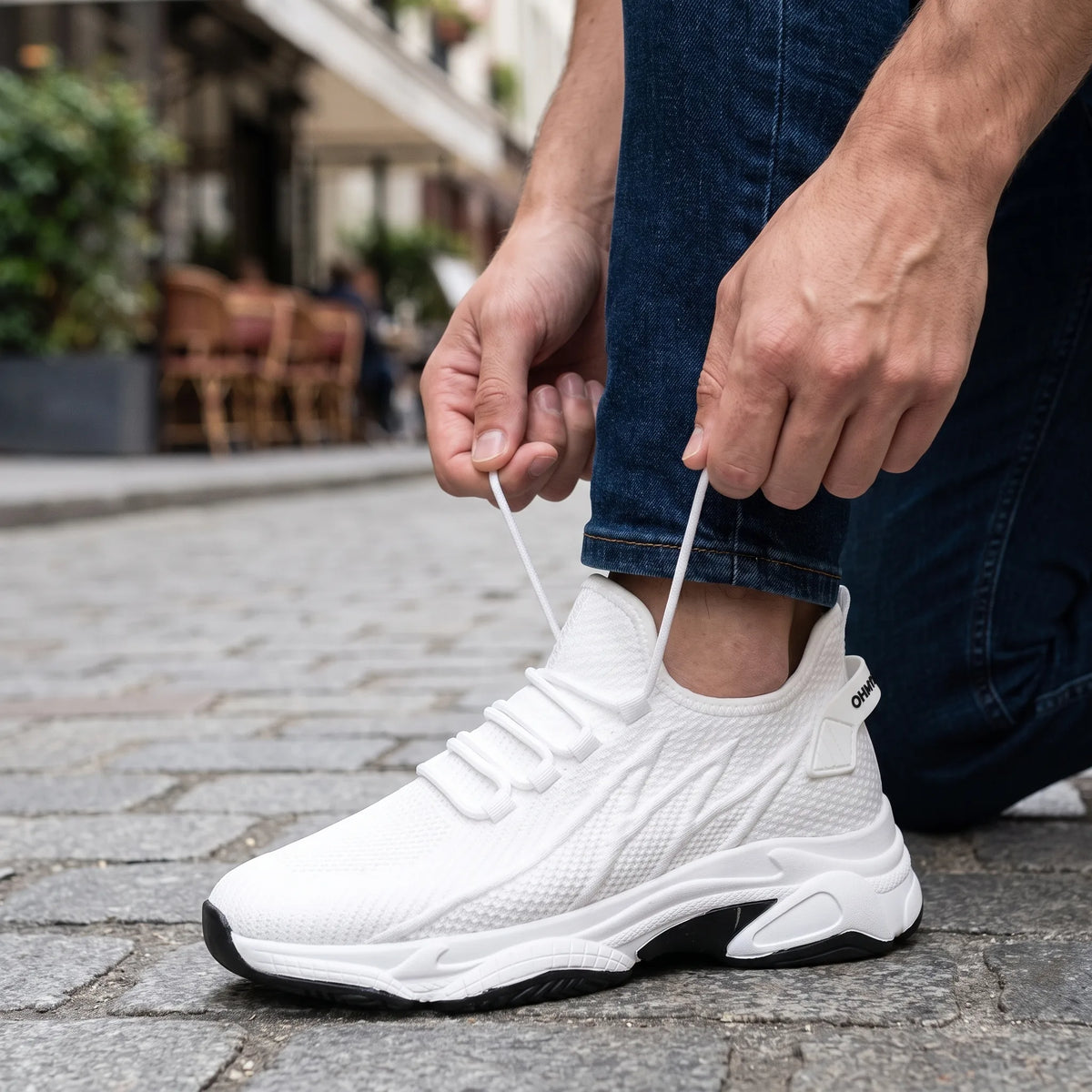 Sneakers Limitless à Talon Invisible OHMYSWISS