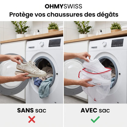 Sac de Lavage pour Chaussures OHMYSWISS