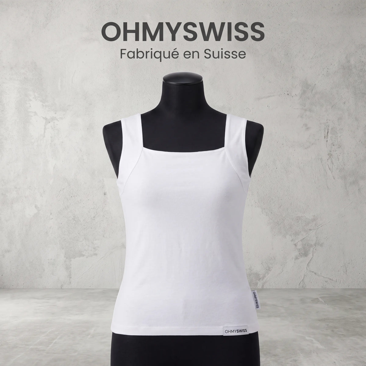 Débardeur Confort avec Brassière Intégrée OHMYSWISS