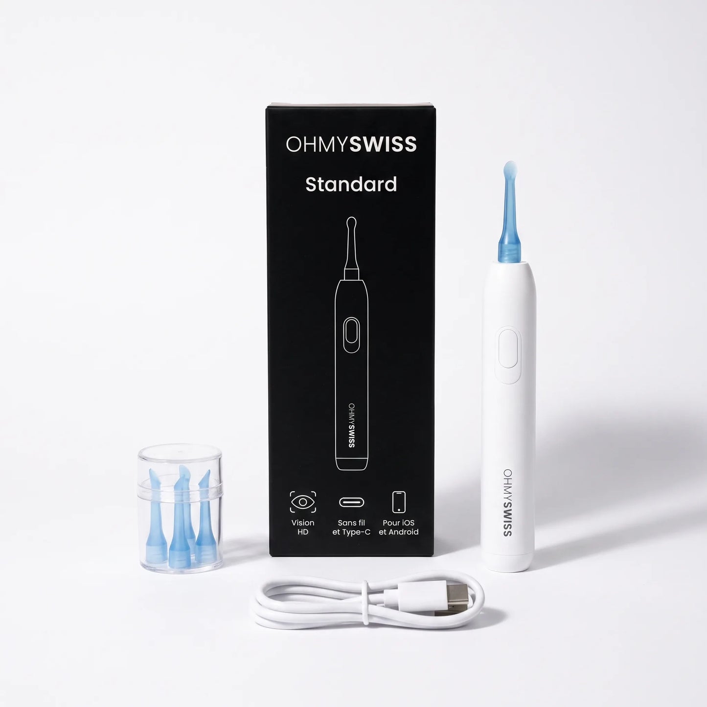Intelligenter HD-Ohrreiniger von OHMYSWISS