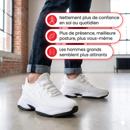 Sneakers Limitless à Talon Invisible OHMYSWISS