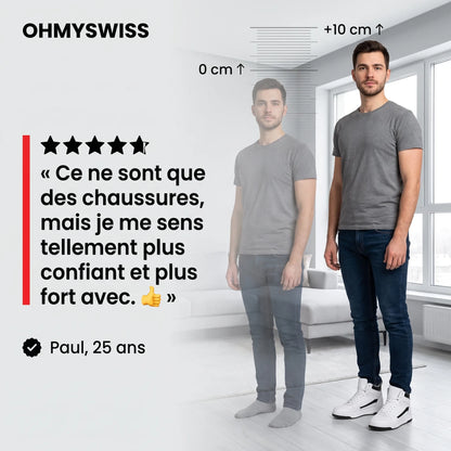 Sneakers Limitless à Talon Invisible OHMYSWISS