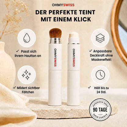 Intelligente Foundation mit integriertem Pinsel OHMYSWISS