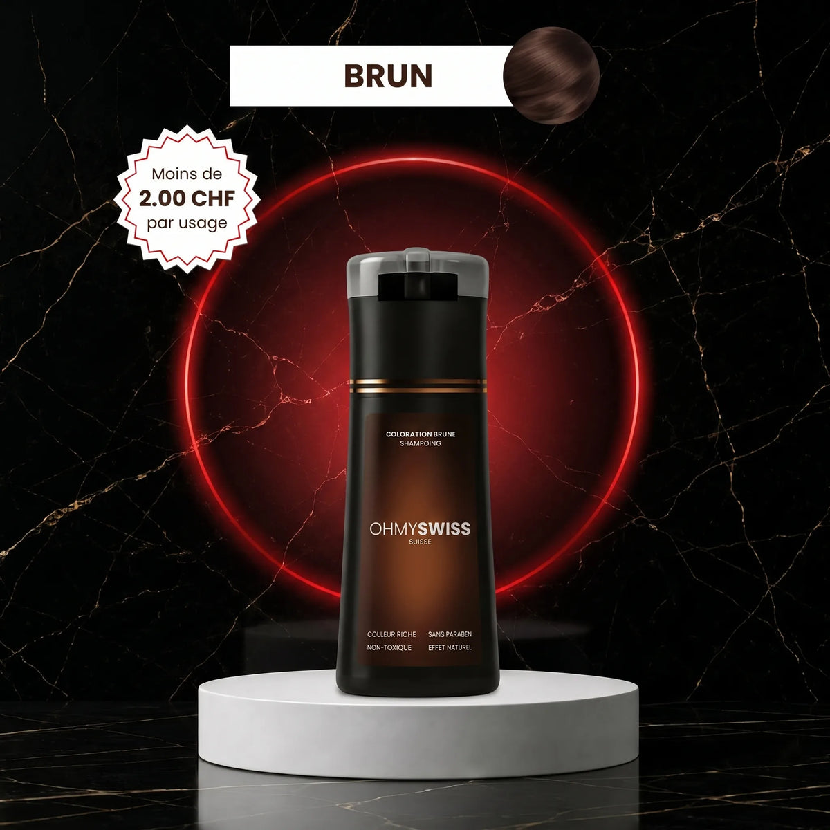 Shampoing Colorant Instantané OHMYSWISS