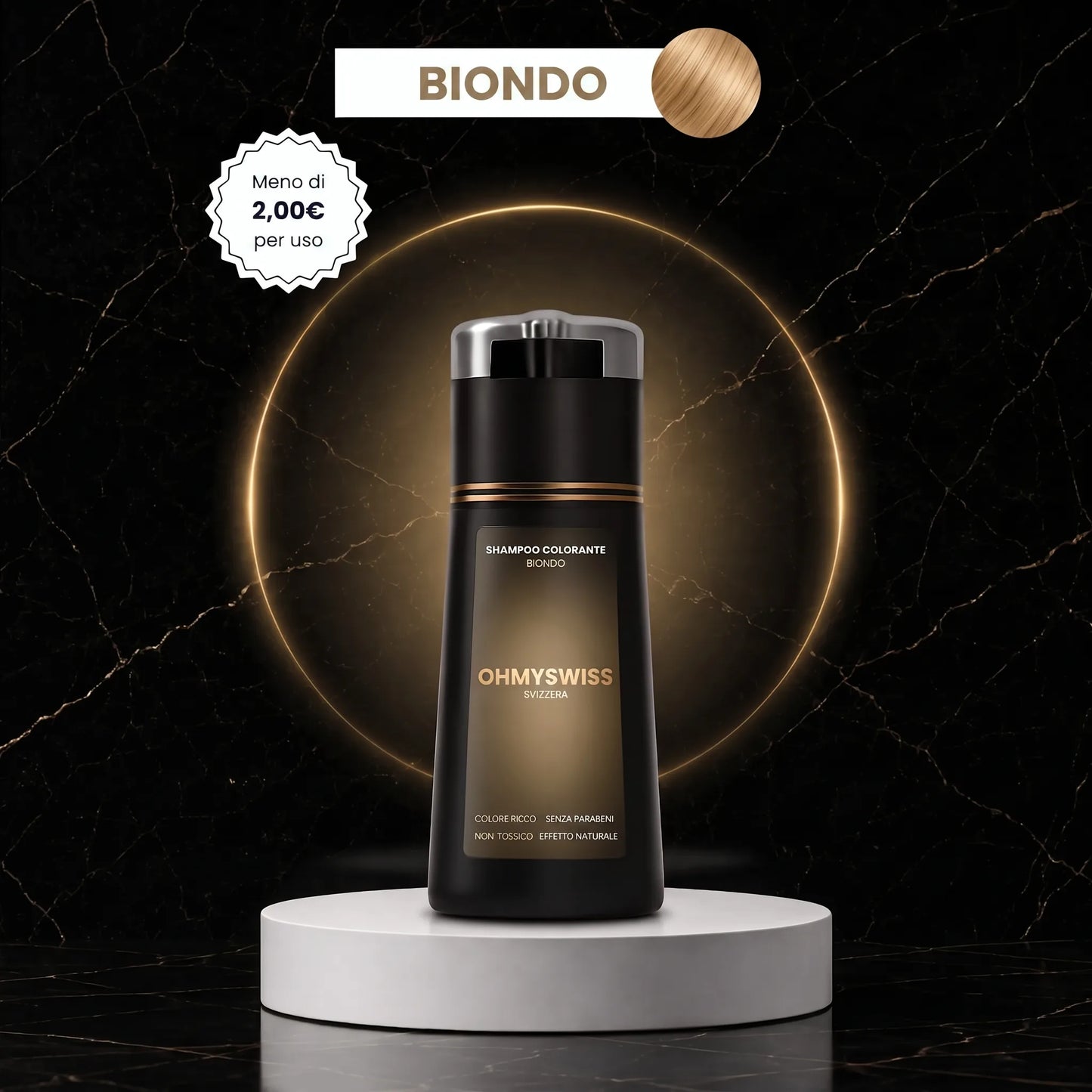 Shampoo colorante istantaneo OHMYSWISS