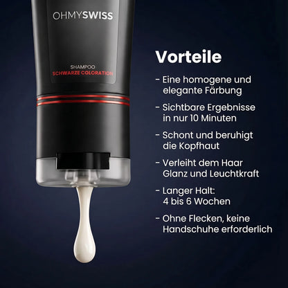 Sofort-Färbeshampoo OHMYSWISS