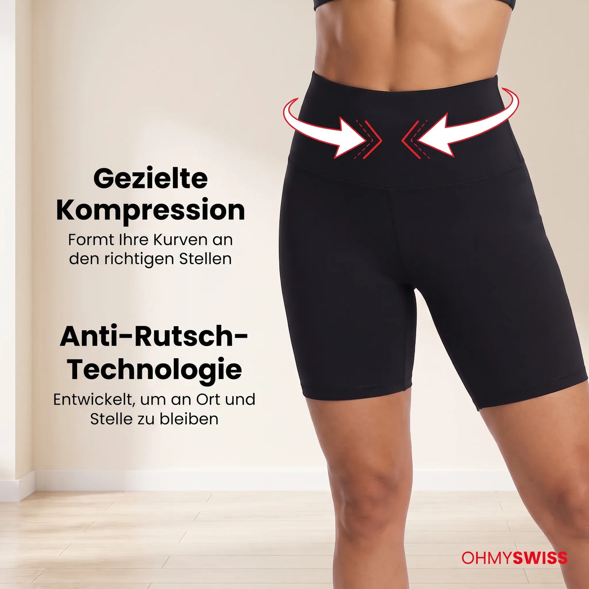 Shape-Short Anti-Verrutschen OHMYSWISS