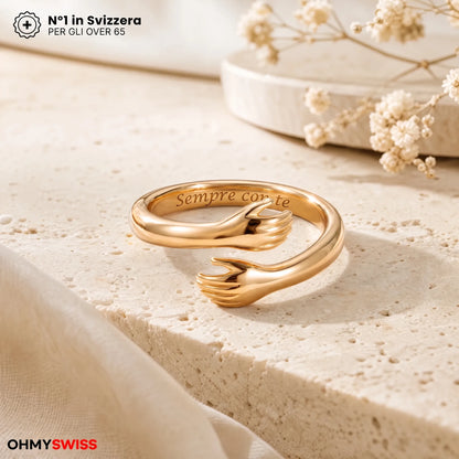 Anello Abbraccio «Sempre Con Te» OHMYSWISS
