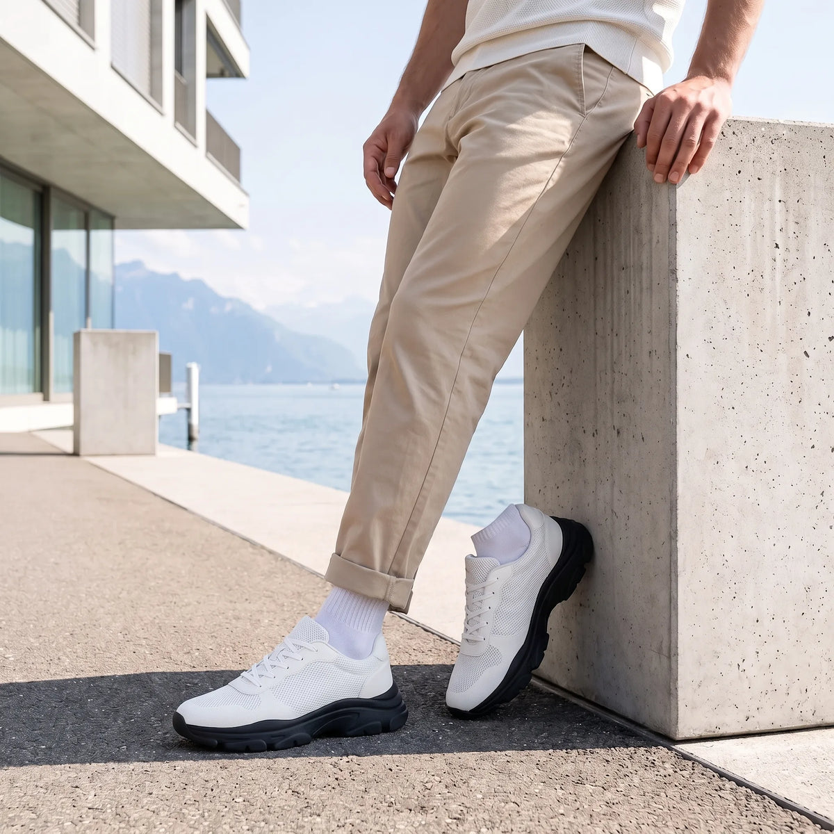 Sneakers Limitless mit unsichtbarem Absatz OHMYSWISS