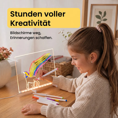 Magisches LED-Zeichentablett für Kinder OHMYSWISS