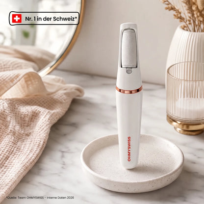 Silk Pro – Elektrische Hornhautfeile von OHMYSWISS