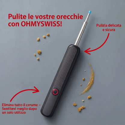 Pulitore auricolare intelligente HD OHMYSWISS