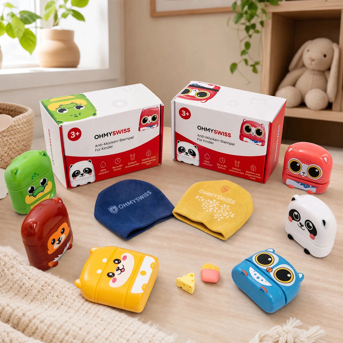 KiddoTampon™ — Timbro personalizzato con nome per bambini OHMYSWISS