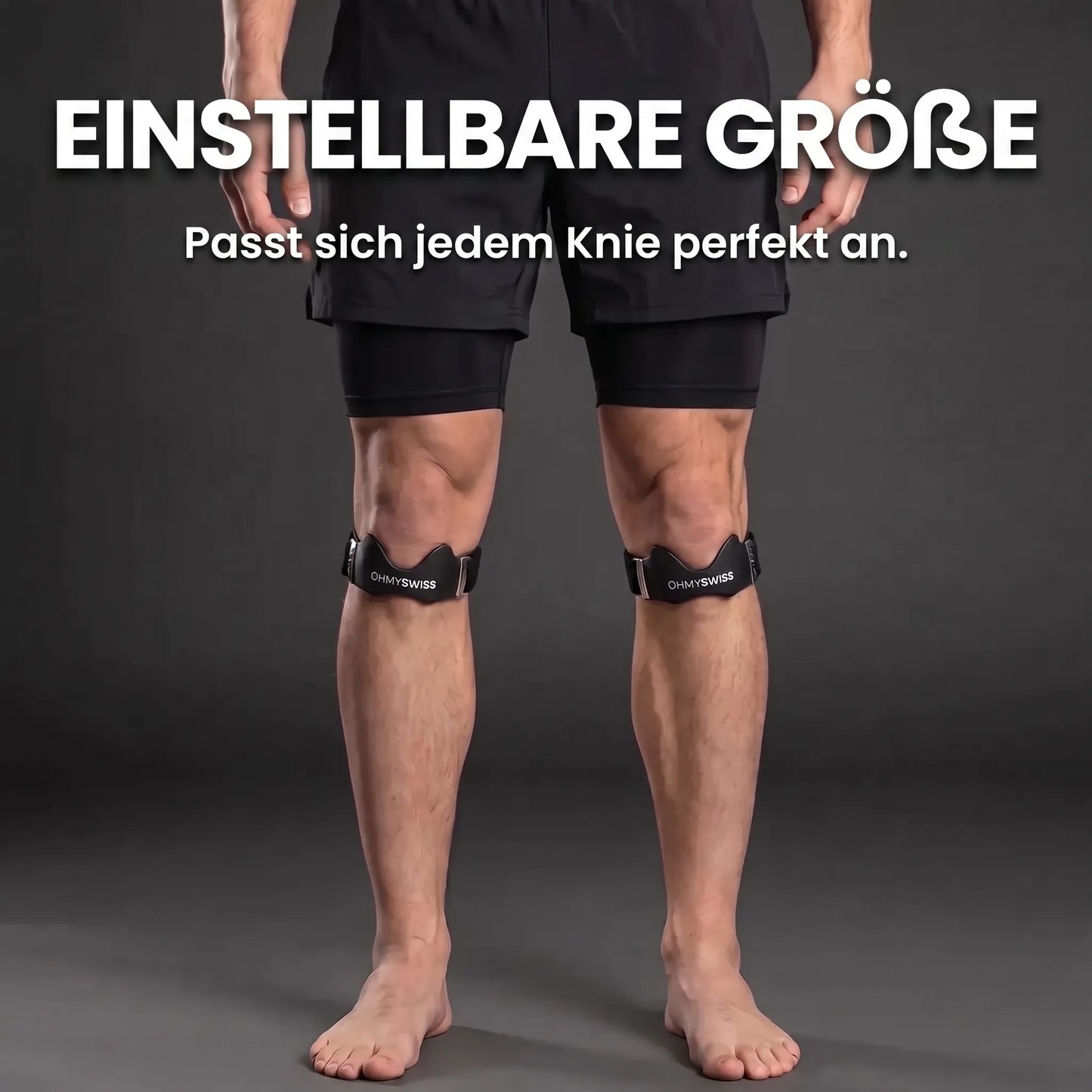 Gezielte Kniescheibenbandage von OHMYSWISS