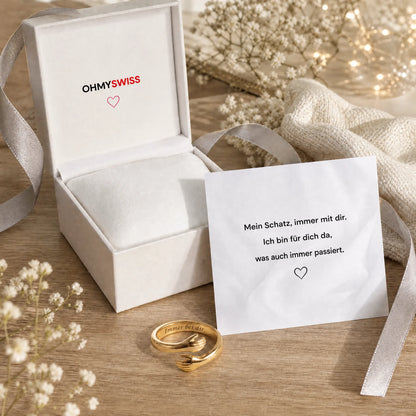 Ring „Umarmung – Immer bei dir“ OHMYSWISS