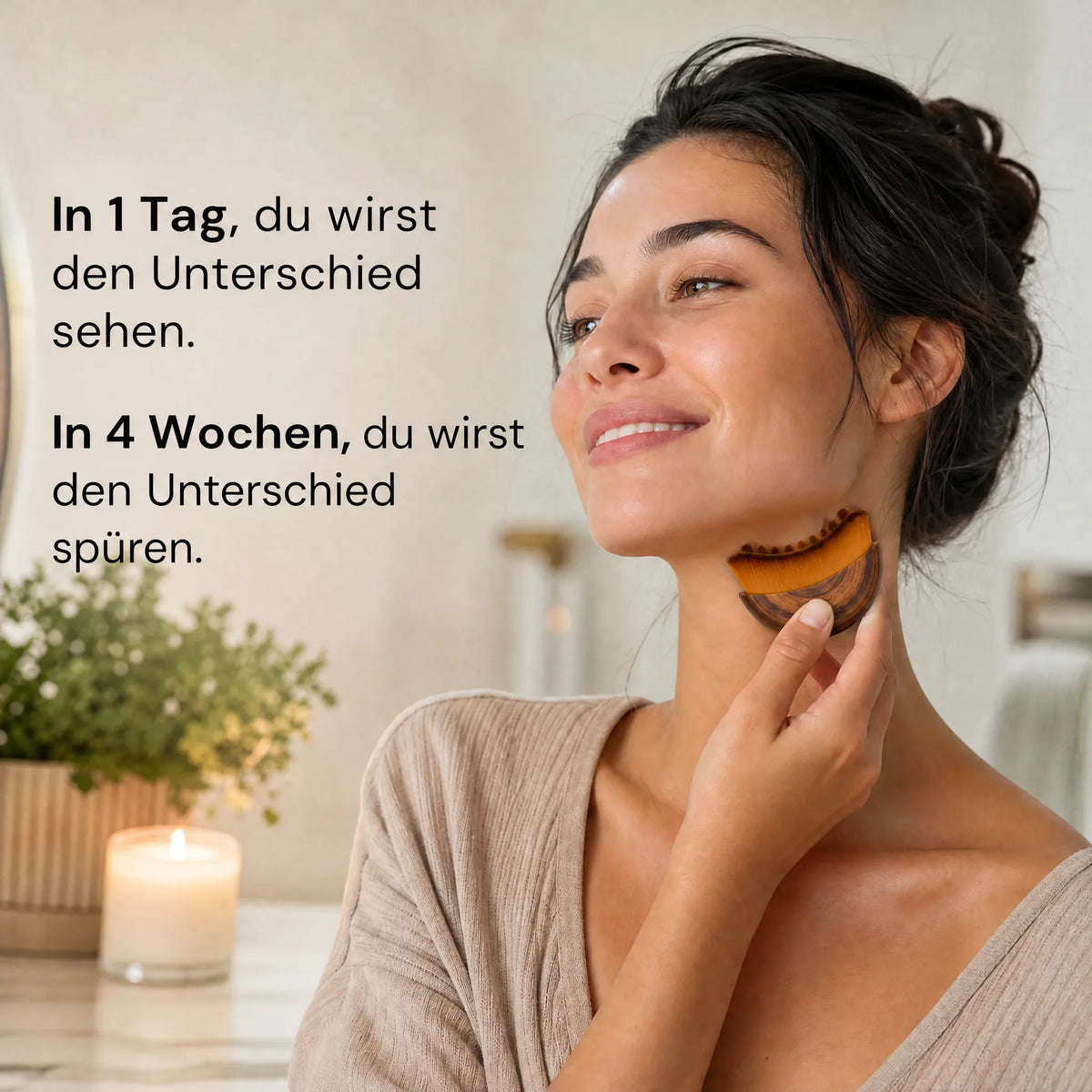 OHMYSWISS Gesichts-Drainagebürste