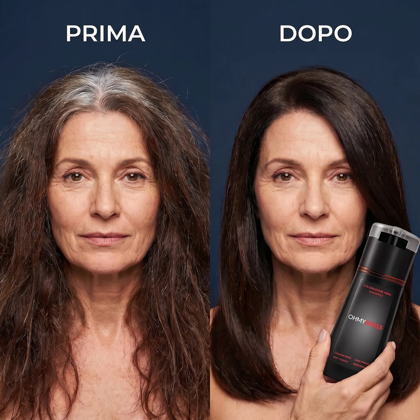 Shampoo colorante istantaneo OHMYSWISS