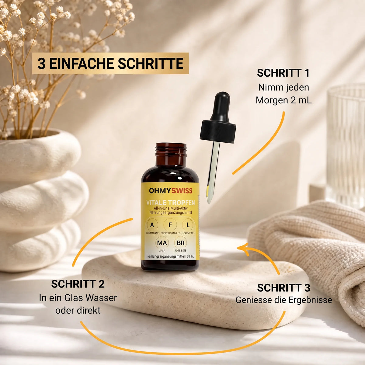 Kurven Tropfen™ OHMYSWISS