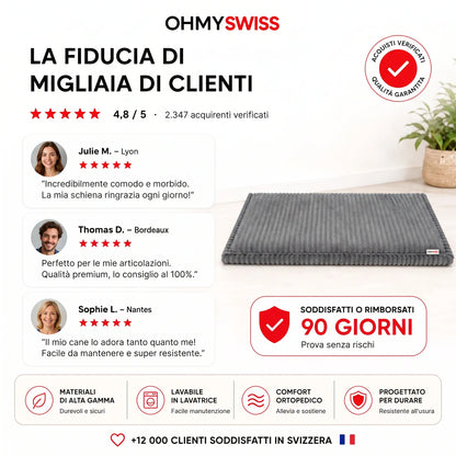 Divano a due posti Plush Anti-Pelo OHMYSWISS