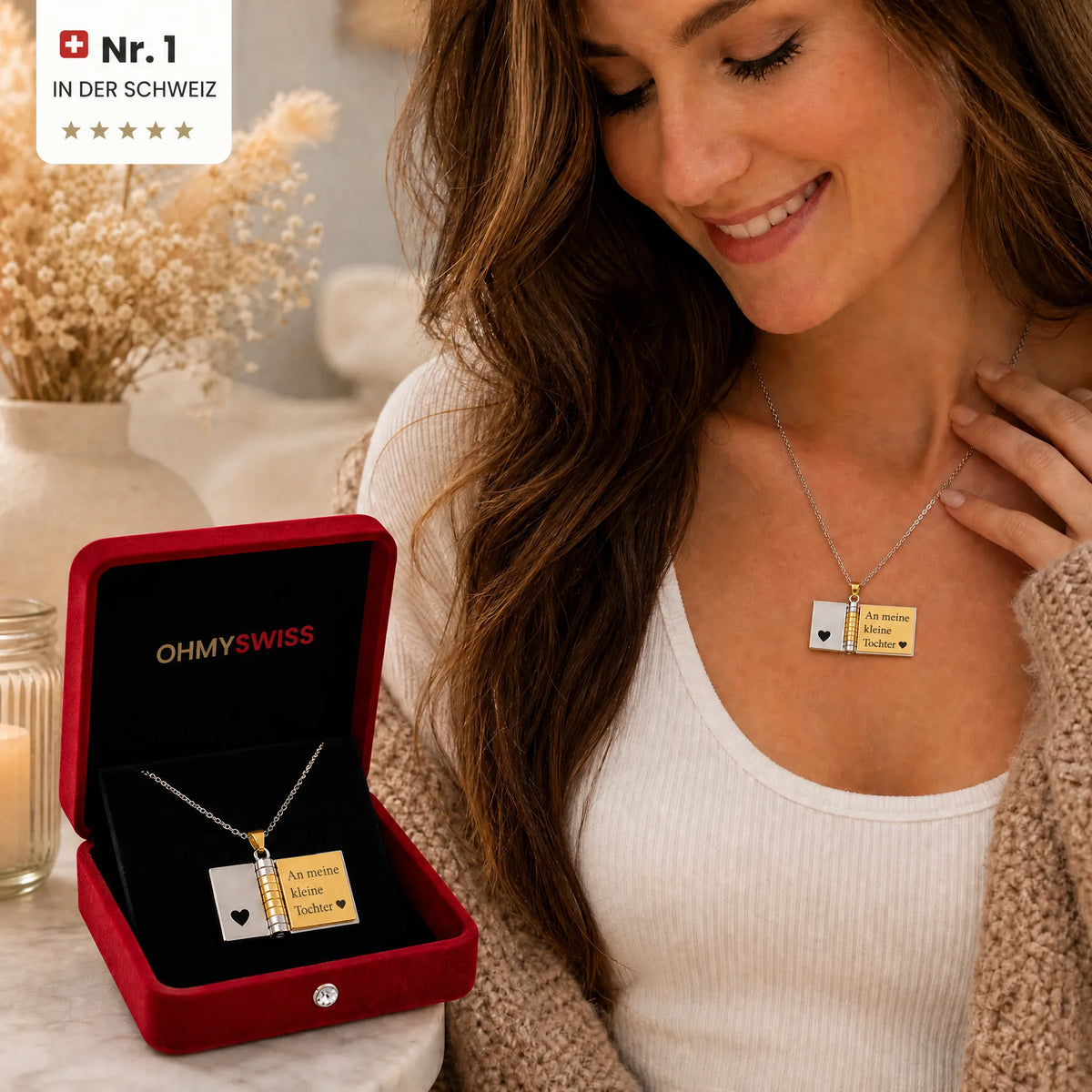 Collana “La mia piccola stella” per mia nipote OHMYSWISS