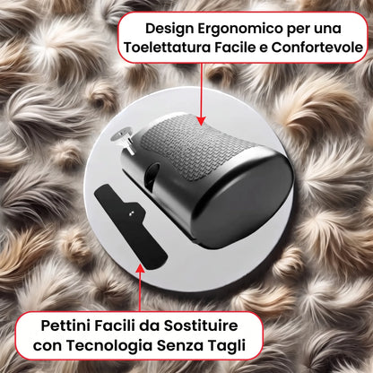 Spazzola Anti-Muta Pro OHMYSWISS