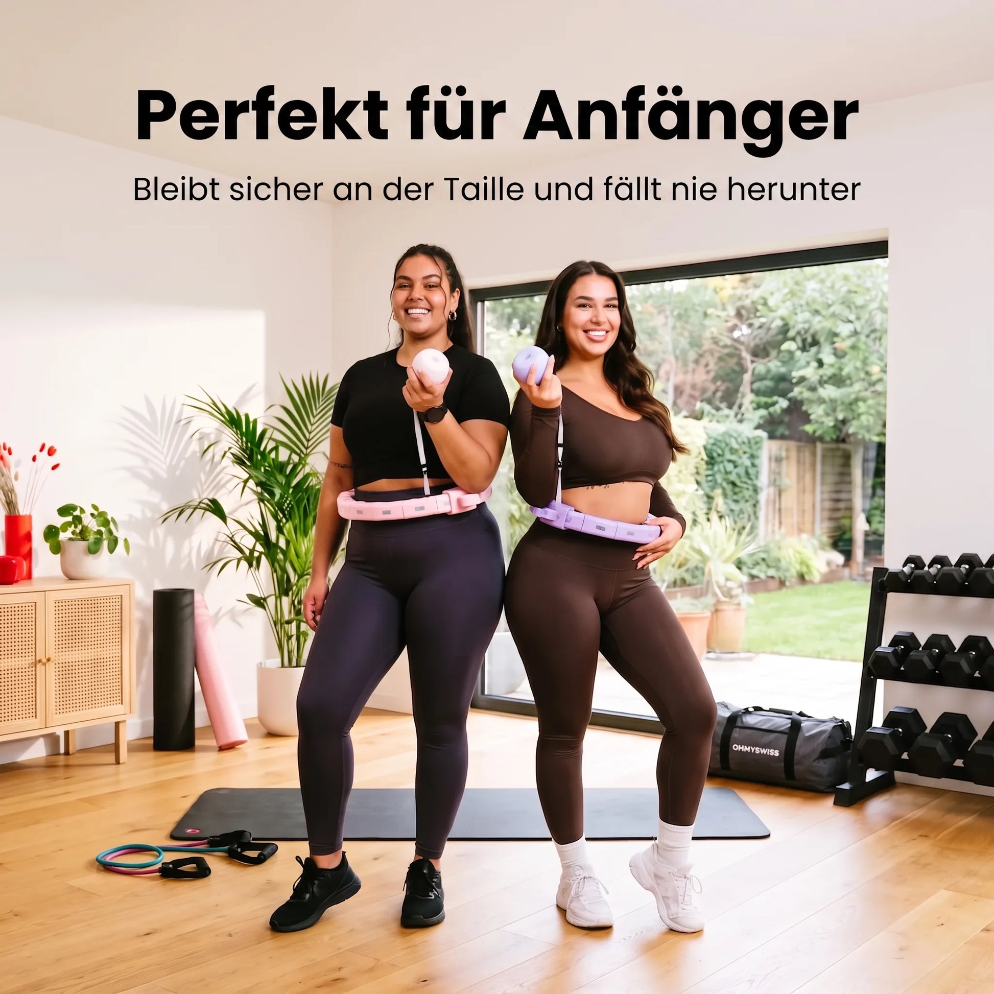 Hula Hoop Intelligent Pro + Schwitzgürtel GRATIS OHMYSWISS