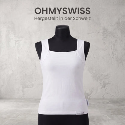 Komfort-Top mit integriertem BH OHMYSWISS