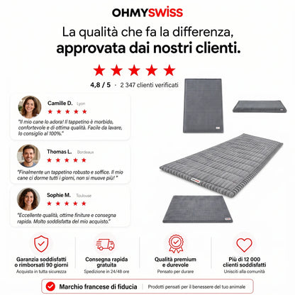 Divano a due posti Plush Anti-Pelo OHMYSWISS