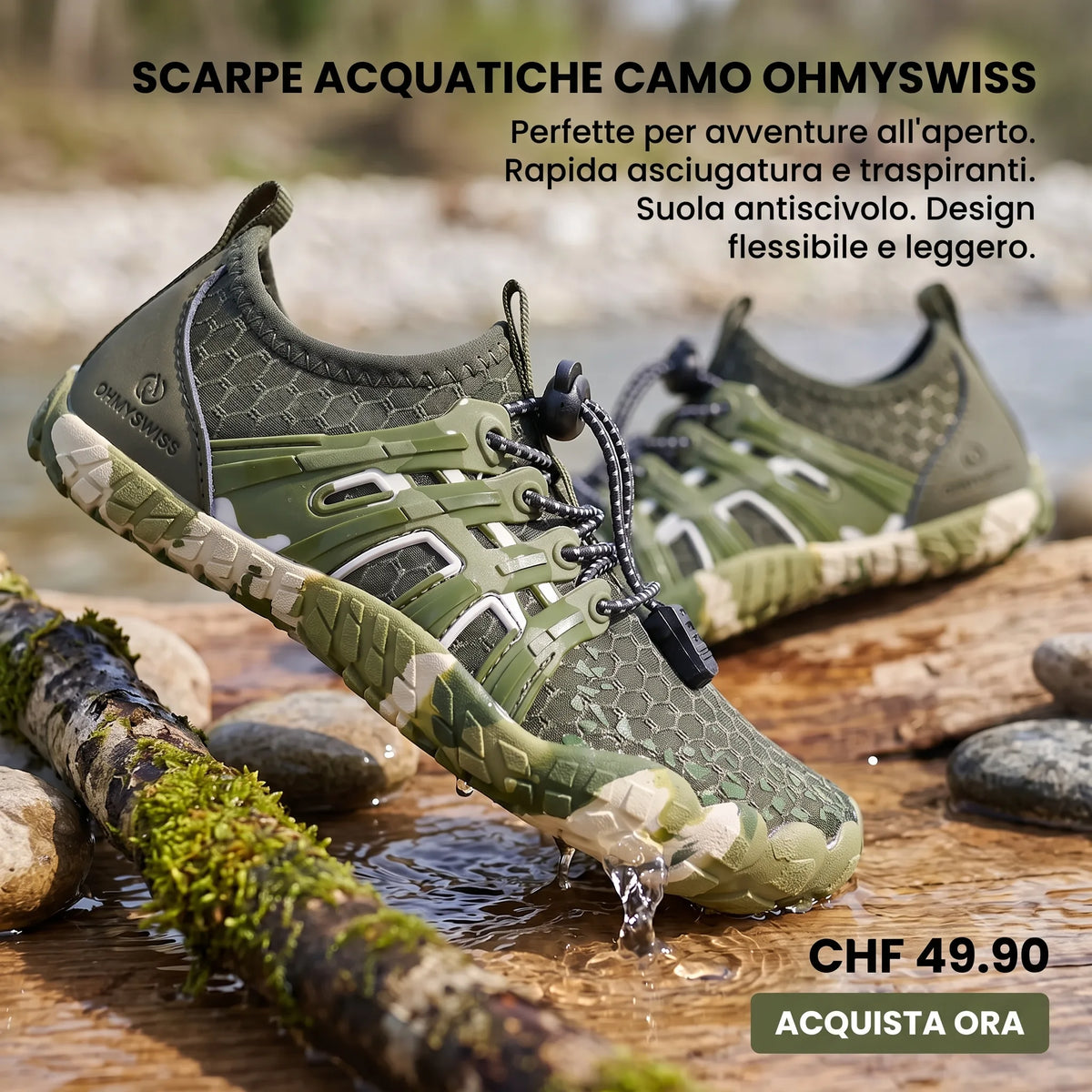 Prismers – Scarpe Barefoot Multi-Terreno OHMYSWISS
