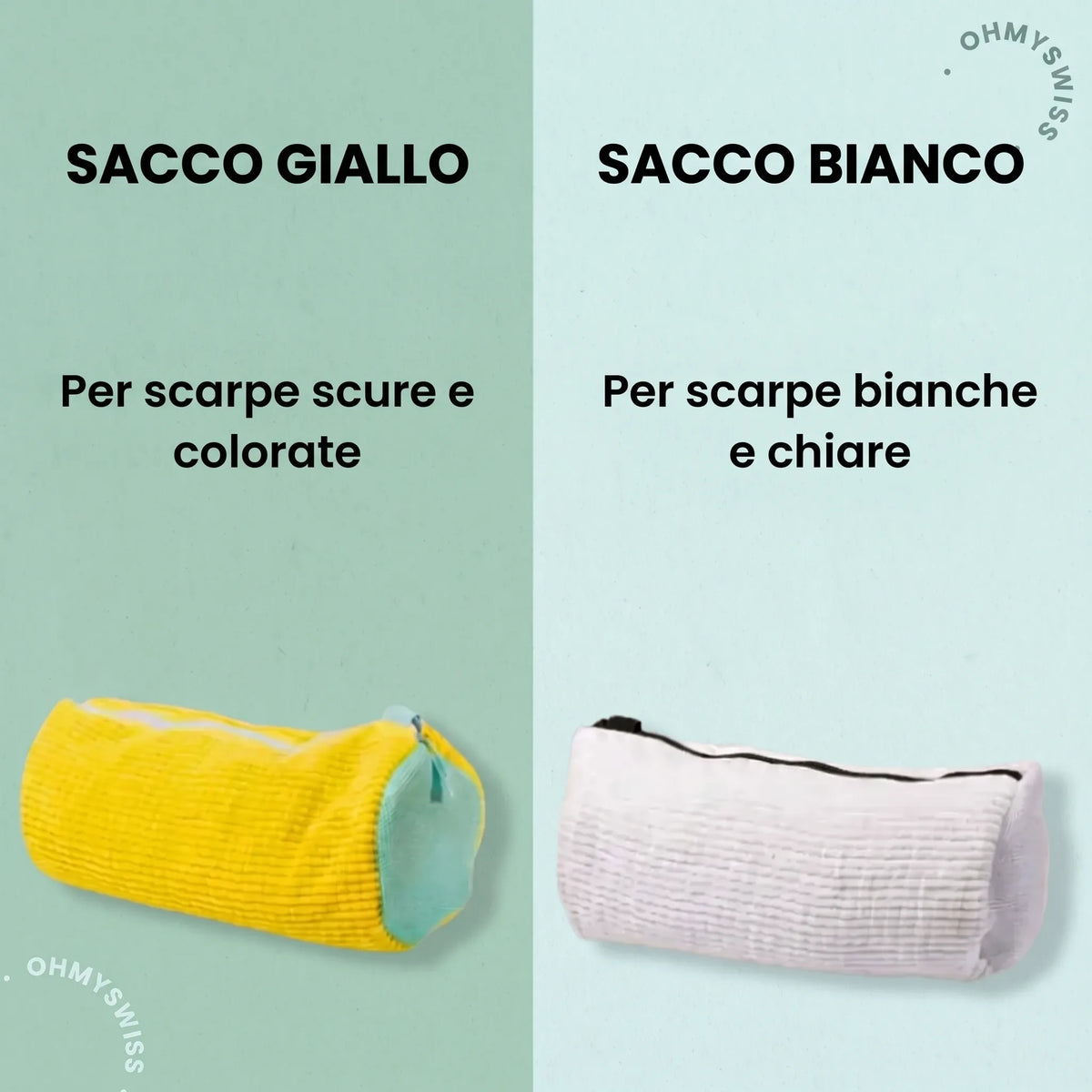 Sacchetto Lavatrice per Scarpe OHMYSWISS