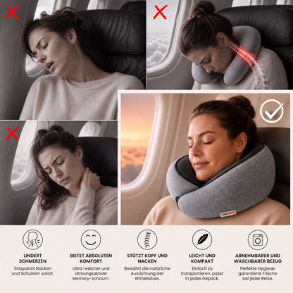 Nappy™ – Das ergonomische Reisekissen von OHMYSWISS