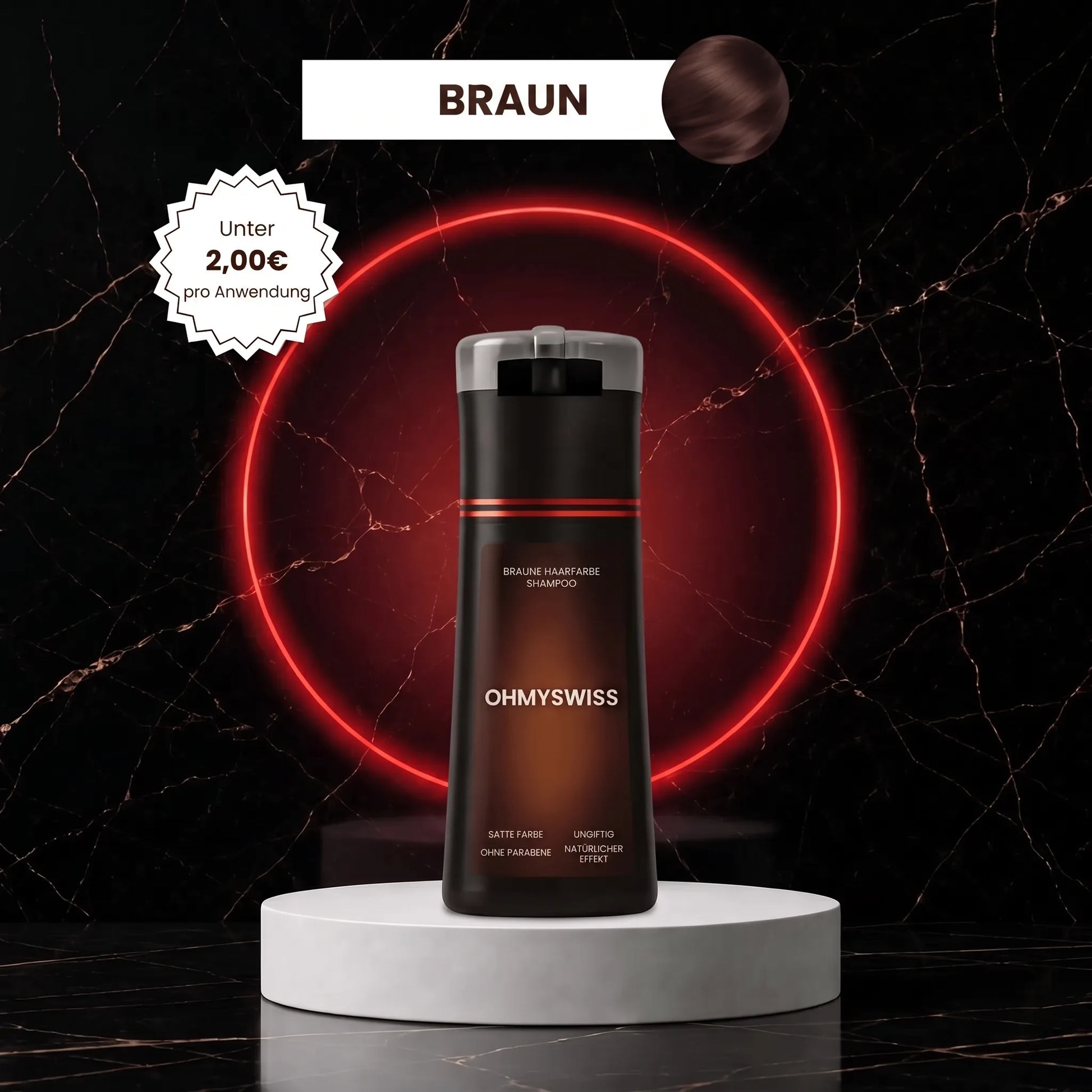 Shampoo colorante istantaneo OHMYSWISS