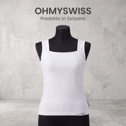 Canotta Comfort con Reggiseno Integrato OHMYSWISS