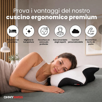 Cuscino ergonomico Somnia OHMYSWISS