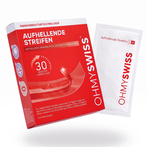 Strisce sbiancanti per i denti V34 OHMYSWISS