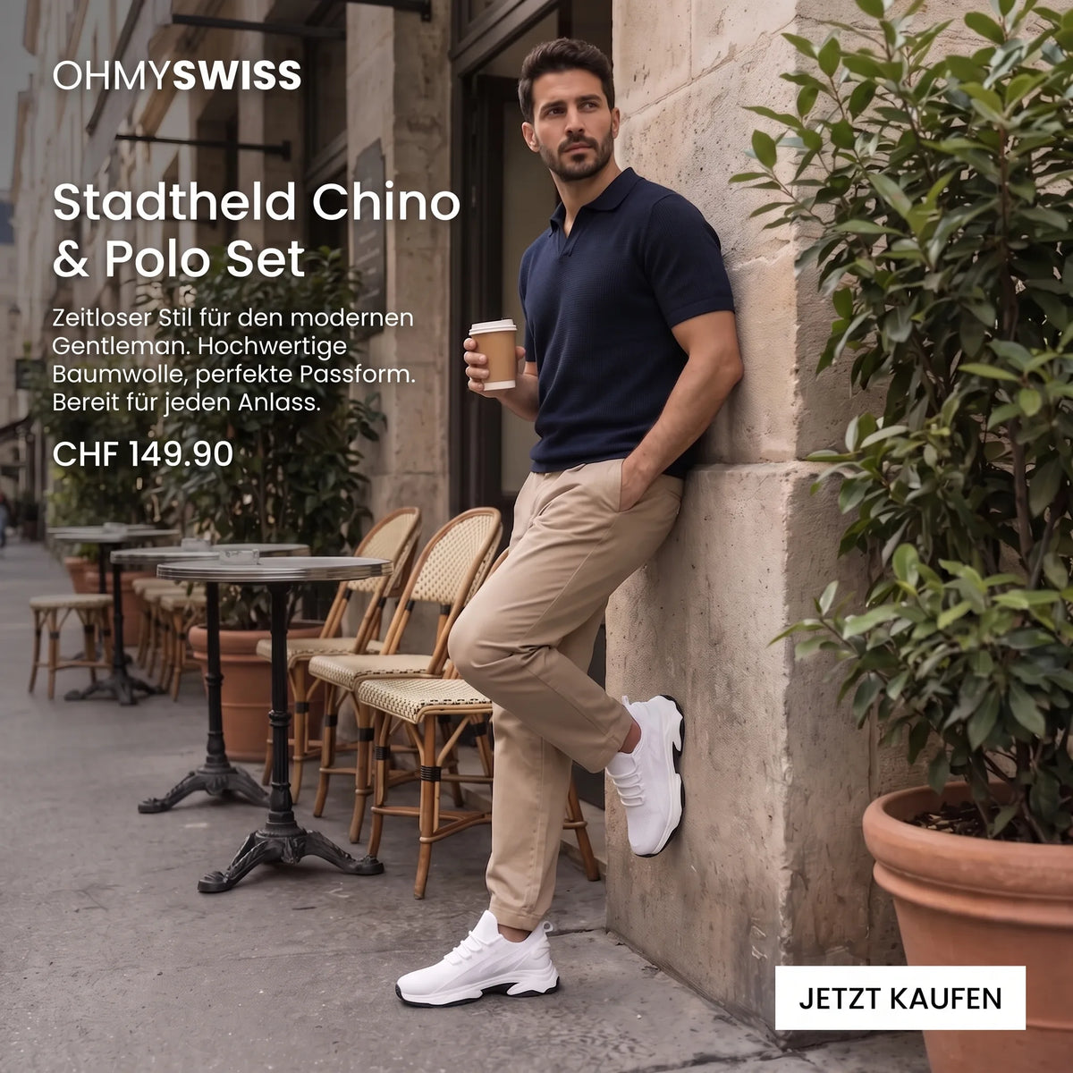 Sneakers Limitless mit unsichtbarem Absatz OHMYSWISS